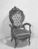 Armchair (Rococo Revival style)