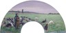 Girl in Field with Turkeys (La Dindonni&Atilde;&uml;re)