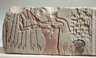 Brooklyn Museum: Relief Depicting Akenhaten and His Daughter Offering to the Aten