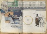 Spanish Sketch Mounted in Scrap Book