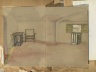 Spanish Sketch Mounted in Scrap Book