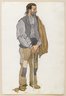 Sketch of a Spanish Man