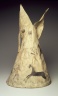 Miniature Tipi with Painted Battlescene