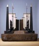 Brooklyn Museum: Model of a Votive Temple Gateway at Heliopolis (49.183)