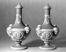 Pair of Barber Bottles with Lids