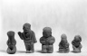 Standing Figurine Whistle with Bulbous Concave-backed Headdress