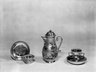 6 Cups and 6 Saucers (Part of Chocolate Service Set)