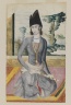 Seated Qajar Prince