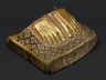Brooklyn Museum: Footcase of a Mummy with Images of Defeated Enemies Under the Feet