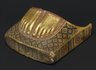 Brooklyn Museum: Footcase of a Mummy with Images of Defeated Enemies Under the Feet