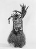 Fiber Mask with Conical Eyes (Batwape)