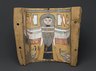 Brooklyn Museum: Image of a Ba-bird on a Footpiece from a Coffin