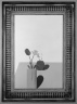 Picture of a Still Life That Has an Elaborate Silver Frame