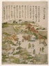 Distant View from Matsuchi Hill (Matsuchiyama no Embo), from Genre Scenes of Famous Places in Edo