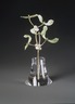 Potted Mistletoe Plant, Crystal Pot