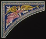 Brooklyn Museum: Tile Spandrel (One of Two)