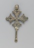 Pendant Cross with Ear Cleaner Extension