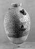 Jar with Monkey Decoration