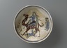 Bowl Depicting Bahram Gur and Azada