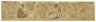 Portraits of Two Scribes Seated with Books and Writing Table Amid Gold Flowers, Section of a Margin of a Royal Album Page