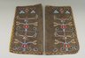 Pair of Leggings beaded with floral and foliate designs