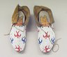 Brooklyn Museum: Pair of Moccasins