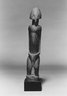 Standing Figure with Helmet-Shaped Head