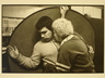 David Razzaia with His Mother Attempting an Embrace, from the Born Electrical Series