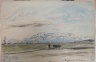 Sketch, Plowing Scene