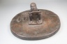 Pot Lid with Seated Male Figure (Taampha)