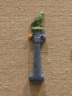 Falcon on a Column with Palm Capital