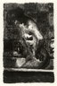 Woman Standing in Her Bath (Femme debout dans sa baignoire)