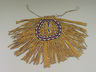Fringed Pouch with Beaded Figure