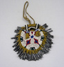 Circular Beaded Pouch with Jingles