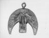 Crescent-shaped Form with Male Figure Prone at Center in Christ-like Position