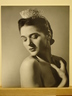 [Untitled]  (Brunette Woman with Eyes Closed and Head Pointing Down, Wearing Tiara)