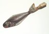 Clapper in Form of a Fish with Human Head for Finger Lever