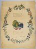 [Untitled] (Poem and Decorative Wreath)