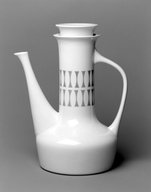 Brooklyn Museum: Coffeepot and Lid, Contempri Design, Eclipse Pattern