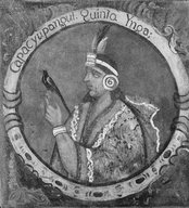 Brooklyn Museum: Capac Yupanqui, Fifth Inca, 1 of 14 Portraits of Inca Kings