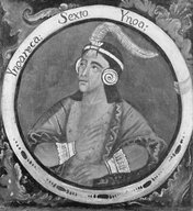 Brooklyn Museum: Inca Roca, Sixth Inca, 1 of 14 Portraits of Inca Kings