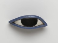 Brooklyn Museum: Right Eye from an Anthropoid Coffin