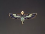 Brooklyn Museum: Amulet in the Form of a Ba as Human-Headed Bird