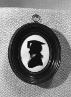 Brooklyn Museum: Silhouette of Bust Portrait of Youth