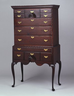Brooklyn Museum: Highboy (High Chest of Drawers)