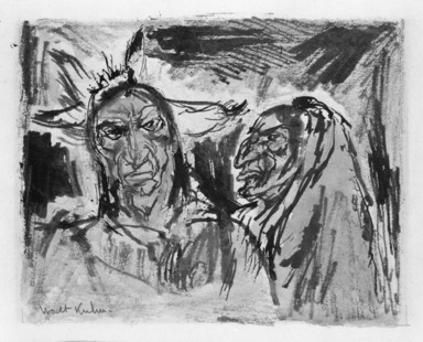 Brooklyn Museum: Indian Heads