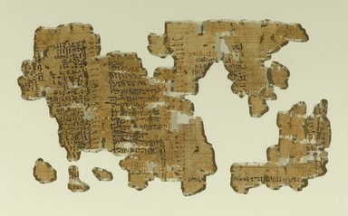 Brooklyn Museum: Historical Papyrus in Five Pieces