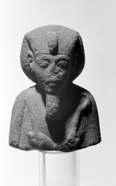 Brooklyn Museum: Head of a Shabti of King Akhenaten