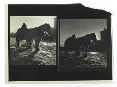 Brooklyn Museum: [Untitled] (Horsedrawn Carriage)