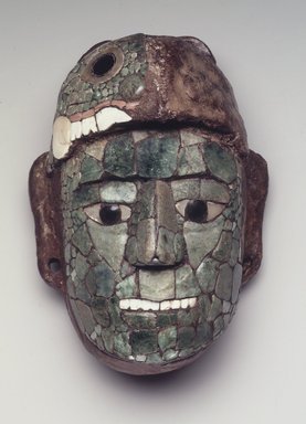 Brooklyn Museum: Mosaic Head Pendant